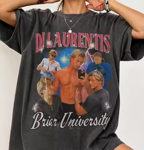 2026 TV Off-Campus Briar Dean Di Laurentis 2026 T shirt 100%Cotton Unisex Men‘s Women's T-Shirt Tour