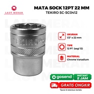MATA TEKIRO 1-INCH SOCKET WRENCH 12 PT 22 MM SOCKET WRENCH/ CHILDREN'S SOCKET/