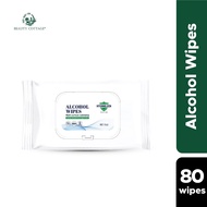 Hyginkleen Kills 99.9% Bacteria Multi Surface Sanitising Alcohol Wipes 80 Sheets With Aloe Vera & Pr