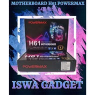 Powermax H61 Intel LGA1155 H61 DDR3 Motherboard