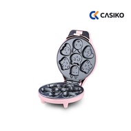 (พร้อมสูตรขนม) CASIKO คาซิโก้ เครื่องทำขนมไข่ แพนเค้ก ลายการ์ตูน รุ่น CK-5002 *รับประกัน1ปี* มอก.1641-2552