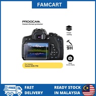 🔥READY STOCK🔥 PROOCAM SPC-77D GLASS SCREEN PROTECTOR FOR CANON 77D