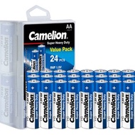 Camelion - 24粒 AA 實惠裝 碳性 電池 連盒 R6P