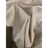 Peach Twill in Mocha 5 Yards