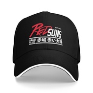 Initial D Red Suns Anime Drift Japan Racings Roku Hachi Fishing New Arrival Custom Baseball Cap