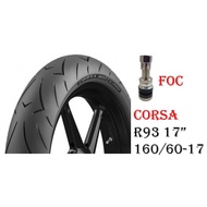 ️Corsa R93 Tubeless Valve 160/60-17 Tayar Tyre