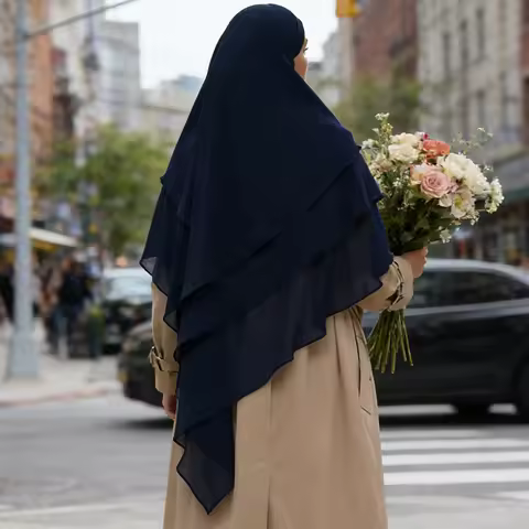 Ramadan Long Hijab Khimar Muslim Prayer Garment Women Abaya Hijabs Niqab Islam Turkey Namaz Burka Mu