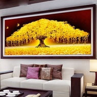 DIY Diamond Embroidery,Round Diamond Rich lucky money tree Full Diamond painting