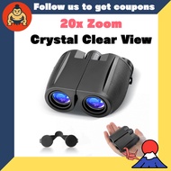 Binoculars 20x Ultralight Compact Opera Glasses BaK4 Waterproof