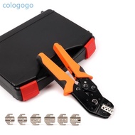 COLO Non Insulated Crimping Tool Crimping Tools Ratchet Crimping for Electronic Jobs Wire Crimper wi