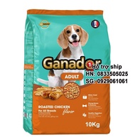 10kg Thức ăn cho chó Ganador ADULT vị gà nướng - Thức ăn hạt cho chó trưởng thành trên 1 tuổi Ganado