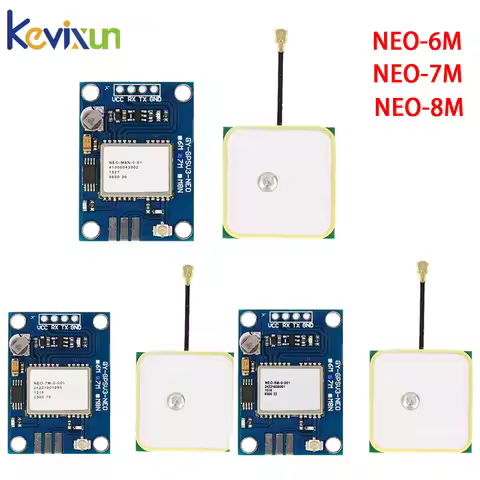 GY-NEO6MV2 New NEO-6M NEO-7M NEO-8M GPS Module NEO6MV2 with Flight Control EEPROM MWC APM2.5 large A