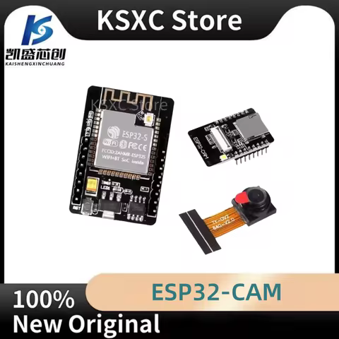 1PCS/LOT Free shipping Ai-Thinker ESP32-CAM, Camera Module Based on ESP32, OV2640 Camera Included 10