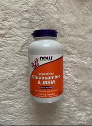 Now Vegetarian Glucosamine & MSM 240 v caps ✨素食 葡萄糖胺 MSM 240 素食膠囊💊