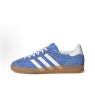 Small B City ADIDAS ORIGINAL GAZELLE INDOOR Unisex Blue White Brown HQ8717
