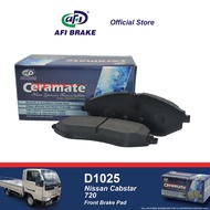 Ceramate Front Brake Pad - Nissan Cabstar 720 - D1025 (1set)