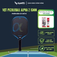 Kamito Pickleball Alpha 2 16mm Racket - Blue Signature Version - Box Included