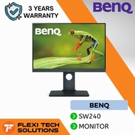 Flexi Tech BENQ SW240 Photographer Monitor 24.1 inch FHD 1920x1200 60Hz