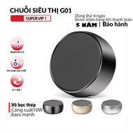 Loa bluetooth bọc thép bs01 Loa blutooth mini chính hãng BS01 vỏ kim loại nghe nhạc không dây âm ba