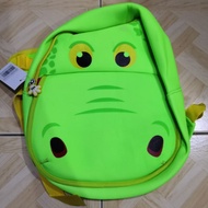 Kids Cute Bag Backpack 2D Hippo Head