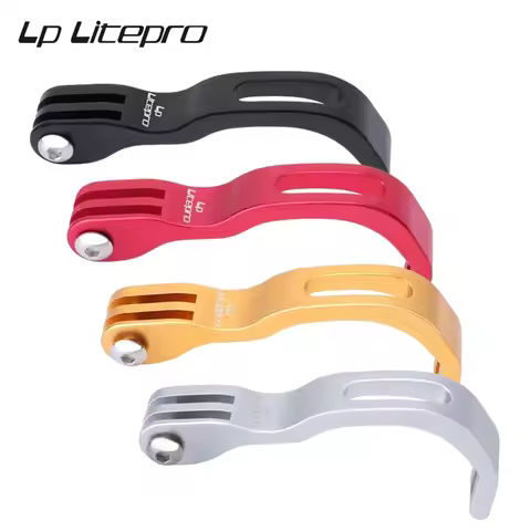 LP LITEPRO Folding Bike Headlight Holder EIEIO Aluminium Alloy Light Bracket For Brompton Bicycle Ac
