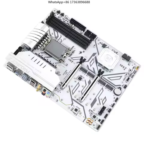 ERYING Z690 ATX Motherboard DDR5 Wi-Fi 5 AC9560 LGA1700 ARGB 128GB Four 14th/13th/12th CPU M.2 PCIEX