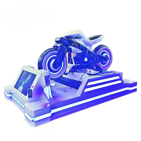 VR Game Motor Motorbike Motorcycle 9D VR Race Car Virtual Reality Game Machine VR Driving Racing Sim