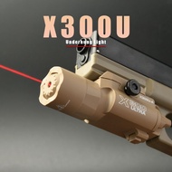 Hot Sale Product 8.5 Tactical X300U Lower Hanging Infrared Laser Gun Light G17 Glock P1 Toy Gun Nylo