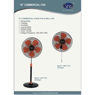 Sino Industrial Stand Fan 18” 5 Blades (Orange)