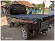 TERPAL TUTUP BAK MOBIL PICK UP SUZUKI CARRY 1.5 FUTURA / MITSUBISHI T120SS & PALANG BESI PENYANGGA /