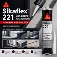 Sikaflex 221 Grey/Black/White 310ml Catridge