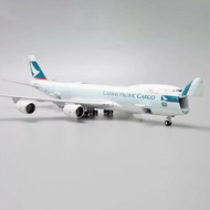 1: 400 B747-8 Airplane Model B-LJF EW47480 Cathay Pacific Airlines Freight Ellie Alloy Airplane Unit