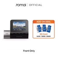 70mai A510 Dashcam 2.7K Resolution + HDR | 4G Connectivity | Built-in GPS & ADAS | Buffered Emergenc