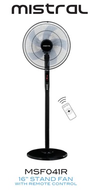Mistral 16  Stand Fan With Remote Control (MSF041R)