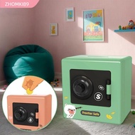 ZHOMKI89 Mini ATM Money Box, Automatic Deposit Password Protection Money Storage Box,  Banknote Stor