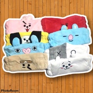 Korean Kpop BTS BT21 Hair Band Wash Makeup Cleansing Headband Turban 1pcs