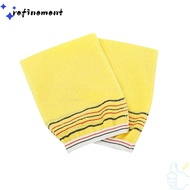 REFINEMENT Shower Bath Scrub Glove, Portable Simple Bath Glove,  Coarse Grain Body Scrub Glove Adult