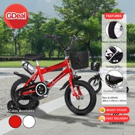 GDeal 14 Inch Children's Bicycle Cycling Car Child Bicycle Road Bike 14 inch Baby Carriage