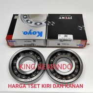 SCORPIO CRANK BEARING SET Kiri+RIGHT 63/28 CM KY 63/28CM KY