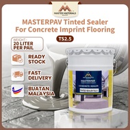 MASTERPAV Tinted Sealer (20L) TS2.5 *Colour Sealer for Concrete Imprint flooring*