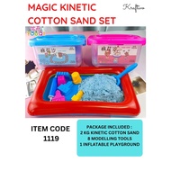[ YOUQI ] DYNAMIC SAND SET / KINETIC SAND COTTON SAND SET WITH PLAYING TOOLS