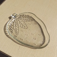 Strawberry PLATES, beautiful plates, unique plates, soap plates, strawberry plates, strawberry plate