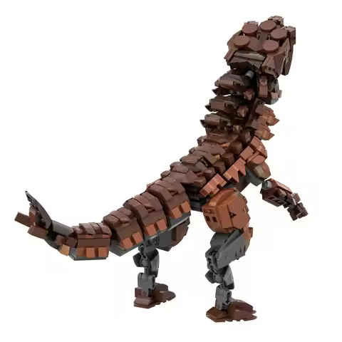 MOC Monster Hunter Barroth Building Blocks Model Monster Hunter Soil Sand Dragon Monster Bricks DIY 
