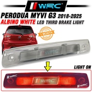 Perodua Myvi G3 2018 - 2025 Albino White Led Third Brake Light