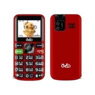 INOVO A91 Njoy  X  มือถือปุ่มกดราคาถูก 2ซิม จอกว้าง 2.6 นิ้ว ประกันศูนย์ 1 ปี Red