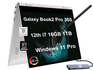 SAMSUNG Galaxy Book2 Pro 360 2-in-1 Laptop for Illustrator, Photographer, Designer (15.6" FHD Touchs