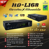 Mastersat กล่องดาวเทียม INFOSAT รุ่น HD-L168 เล็กเร็วแรง ฟังก์ชั่นจัดเต็ม Auto C&Ku รองรับทั้งจานตะแ