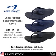LINE SEVEN E 1071 HIGH DENSITY SANDAL | SELIPAR LELAKI DAN PEREMPUAN [ ready stock + fast delivery ]