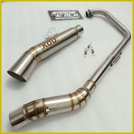 ❡ ◫ ♥ CREED Open Spec kou super open exhaust pipe for tmx 125 155 Russia tc Pinoy skygo raider 150