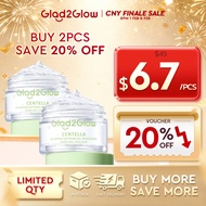 Glad2Glow Centella Allantoin Soothing Moisturizer Gel Repair Skin Barrier Oil-Control Hydrating Crea
